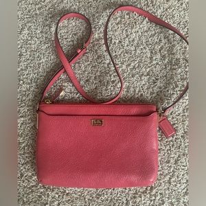 Pink coach purse